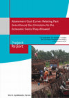 Research paper thumbnail of Abatement cost curves relating past greenhouse gas emissions to the economic gains they allowed