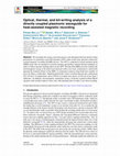 Research paper thumbnail of Optical, thermal, and bit-writing analysis of a directly coupled plasmonic waveguide for heat-assisted magnetic recording