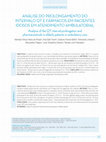 Research paper thumbnail of Analysis of the QT interval prolongation and pharmaceuticals in elderly patients in ambulatory care