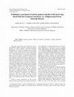 Research paper thumbnail of Preliminary assessment of activity pattern and diet of the lesser dog faced fruit bat Cynopterus brachyotis in a Dipterocarp Forest, Sarawak, Borneo