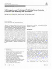 Research paper thumbnail of Self-Compassion and Psychological Well-Being Among Malaysian Counselors: The Mediating Role of Resilience