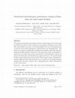 Research paper thumbnail of Otterboard hydrodynamic performance testing in flume tank and wind tunnel facilities