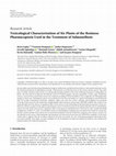 Research paper thumbnail of Toxicological Characterization of Six Plants of the Beninese Pharmacopoeia Used in the Treatment of Salmonellosis