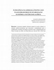 Research paper thumbnail of A Influência Da Liderança Política Nos Planos Brasileiros De Estabilização Econômica: Do Cruzado Ao Real