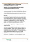 Research paper thumbnail of Cost and profit Analysis of Organic and Conventional Farming in Hungary Ökológiai és konvencionális gazdálkodás költség