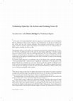 Research paper thumbnail of Voluntary Opacity: On Action and Gaining Voice (I): An interview with Derek Attridge