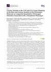 Research paper thumbnail of Genetic Variants in the FGB and FGG Genes Mapping in the Beta and Gamma Nodules of the Fibrinogen Molecule in Congenital Quantitative Fibrinogen Disorders Associated with a Thrombotic Phenotype