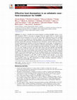 Research paper thumbnail of Effective heat dissipation in an adiabatic near-field transducer for HAMR