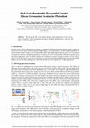 Research paper thumbnail of High Gain-Bandwidth Waveguide Coupled Silicon Germanium Avalanche Photodiode