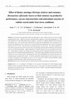 Research paper thumbnail of Effect of dietary moringa (Moringa oleifera) and rosemary (Rosmarinus officinalis) leaves or their mixture on productive performance, carcass characteristics and antioxidant enzymes of rabbits reared under heat stress conditions