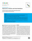 Research paper thumbnail of Depression in Patients with Atrial Fibrillation