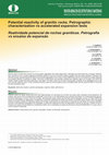 Research paper thumbnail of Potential reactivity of granitic rocks. Petrographic characterization vs accelerated expansion tests