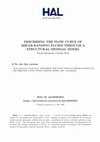 Research paper thumbnail of Describing the Flow Curve of Shear-Banding Fluids Through a Structural Minimal Model