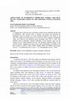 Research paper thumbnail of Application of Bankruptcy Prediction Models for Real Estate Companies Listed on The Indonesia Stock Exchange (IDX)