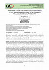 Research paper thumbnail of Risk Mitigation and Improvement of Coffee Plant Management System at Sukawangi Village, Sumedang, West Java