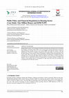 Research paper thumbnail of Public Policy and Financial Regulation in Housing Sector (Case Study: One Million Houses and KPR FLPP)