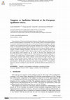 Research paper thumbnail of Tungsten as Spallation Material at the European Spallation Source