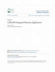 Research paper thumbnail of GEB 6895 Integrated Business Applications