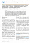 Research paper thumbnail of Customer Satisfaction towards Online Shopping at Electronics Shopping Malls in Vietnam- A Conceptual Model to Enhance Business Success through Efficient Websites and Logistics Services