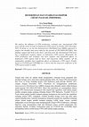 Research paper thumbnail of Determinan dan Stabilitas Ekspor Crude Palm Oil Indonesia