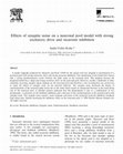 Research paper thumbnail of Effects of synaptic noise on a neuronal pool model with strong excitatory drive and recurrent inhibition