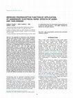 Research paper thumbnail of Improved proprioceptive function by application of subsensory electrical noise: Effects of aging and task-demand