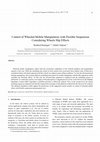 Research paper thumbnail of Control of Wheeled Mobile Manipulators with Flexible Suspension Considering Wheels Slip Effects