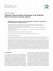 Research paper thumbnail of Elemental Characterization of Romanian Crop Medicinal Plants by Neutron Activation Analysis