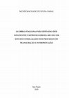 Research paper thumbnail of As obras italianas não editadas dos Winchester Partbooks (GB-WCc MS 153): um estudo entrelaçado dos processos de transcrição e interpretação