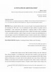 Research paper thumbnail of As Tentações do Aristocracismo