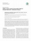 Research paper thumbnail of MMPI-2 cluster analysis of personality profiles in perinatal depression-preliminary evidence,”TheScientificWorld