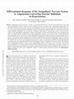 Research paper thumbnail of Differentiated Response of the Sympathetic Nervous System to Angiotensin-Converting Enzyme Inhibition