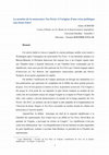 Research paper thumbnail of La montée de la mouvance Tea Party: A l'origine d'une crise politique aux Etats-Unis?