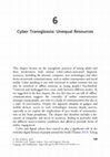 Research paper thumbnail of Cyber Transglossia: Unequal Resources