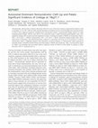 Research paper thumbnail of REPORT Autosomal Dominant Nonsyndromic Cleft Lip and Palate: Significant Evidence of Linkage at 18q21.1