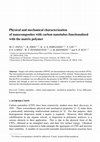 Research paper thumbnail of Physical and mechanical characterization of nanocomposites with carbon nanotubes functionalized with the matrix polymer