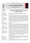 Research paper thumbnail of Clinical and haematological changes induced by chlorpyrifos and amelioration by cow urine distillate in broilers