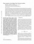 Research paper thumbnail of Phase Transition in the Kolkata Paise Restaurant Problem