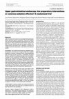 Research paper thumbnail of • CLINICAL RESEARCH • Upper gastrointestinal endoscopy: Are preparatory interventions or conscious sedation effective? A randomized trial