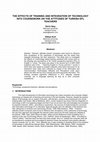 Research paper thumbnail of The Effects of Training and Integration of Technology Into Coursework on the Attitudes of Turkish Efl Teachers