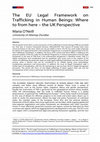 Research paper thumbnail of The EU Legal Framework on Trafficking in Human Beings: Where to from here-the UK Perspective