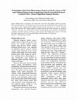 Research paper thumbnail of Perbandingan Model Data Hilang dengan Model Least Median Square (LMS) pada Optimasi Respon Ganda menggunakan Metode Generalized Reduced Gradient (GRG) (Kasus Penggurdian Komposit Karbon)