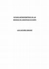 Research paper thumbnail of Estudio antropométrico de las medidas del sarcófago de Keóps. (RPI CA-37-22).