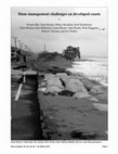 Research paper thumbnail of Dune Management Challenges on Developed Coasts