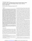 Research paper thumbnail of A molecular mimic of phosphorylated prolactin markedly reduced tumor incidence and size when DU145 human prostate cancer cells were grown in nude mice