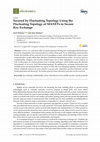 Research paper thumbnail of Secured by Fluctuating Topology Using the Fluctuating Topology of MANETs to Secure Key Exchange