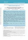 Research paper thumbnail of Health technology assessment of non-invasive interventions for weight loss and body shape in Iran