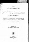 Research paper thumbnail of T. Kaszab-Olschewski, Zur Frage der Wasserversorgung von Bädern ländlicher Hofstellen. In: R. Kreiner/W. Letzner (Hrsg.), SPA. SANITAS PER AQUAM. Internat. Frontinus-Symposium zur Technik- und Kulturgeschichte der antiken Thermen, Aachen 2009. BABESCH, Suppl. 21 (Leuven 2012) 153-158.