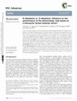 Research paper thumbnail of N-Alkylation vs. O-alkylation: influence on the performance of the photovoltaic cells based on a tetracyclic lactam polymer donor