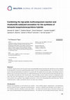 Research paper thumbnail of Combining the Ugi-azide multicomponent reaction and rhodium(III)-catalyzed annulation for the synthesis of tetrazole-isoquinolone/pyridone hybrids